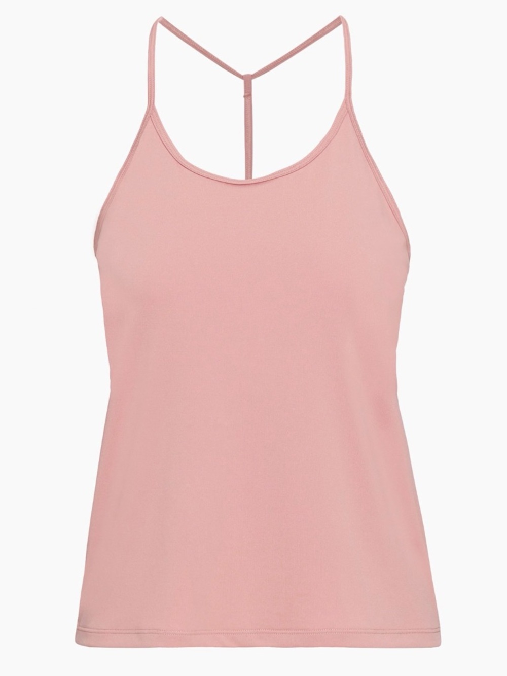 Aritzia TNA Challenger Tank Top Pink Mauve Sz S Workout Activewear Yoga Pilates